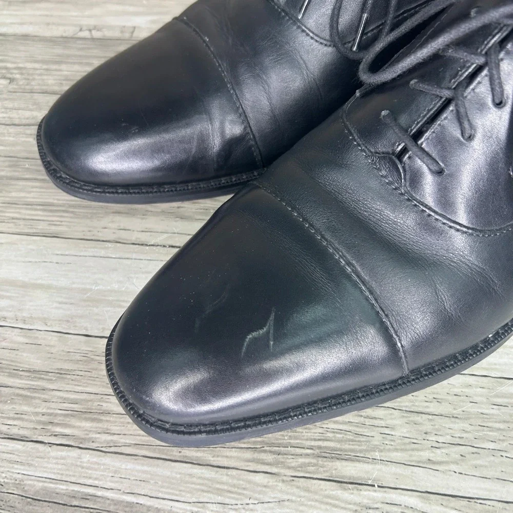 Cole Haan Mens Modern Essentials Dress Shoes Sz 11 Leather Cap Toe Oxford
